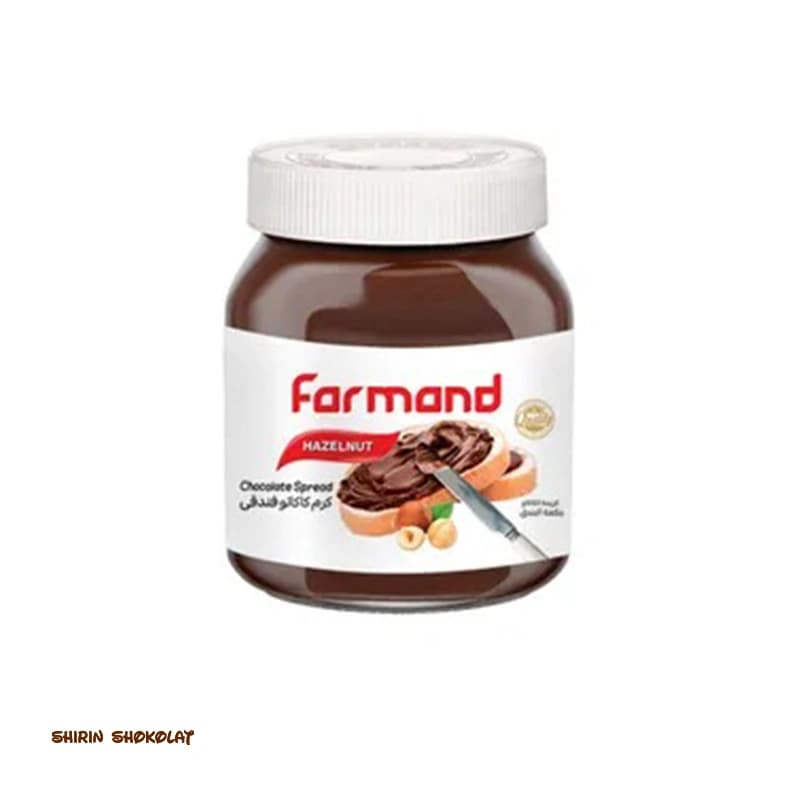 شکلات صبحانه فندقی فرمند Farmand در 2 وزن