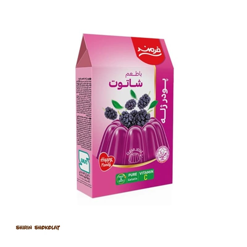 پودر ژله فرمند Farmand در 11 طعم 100 گرم