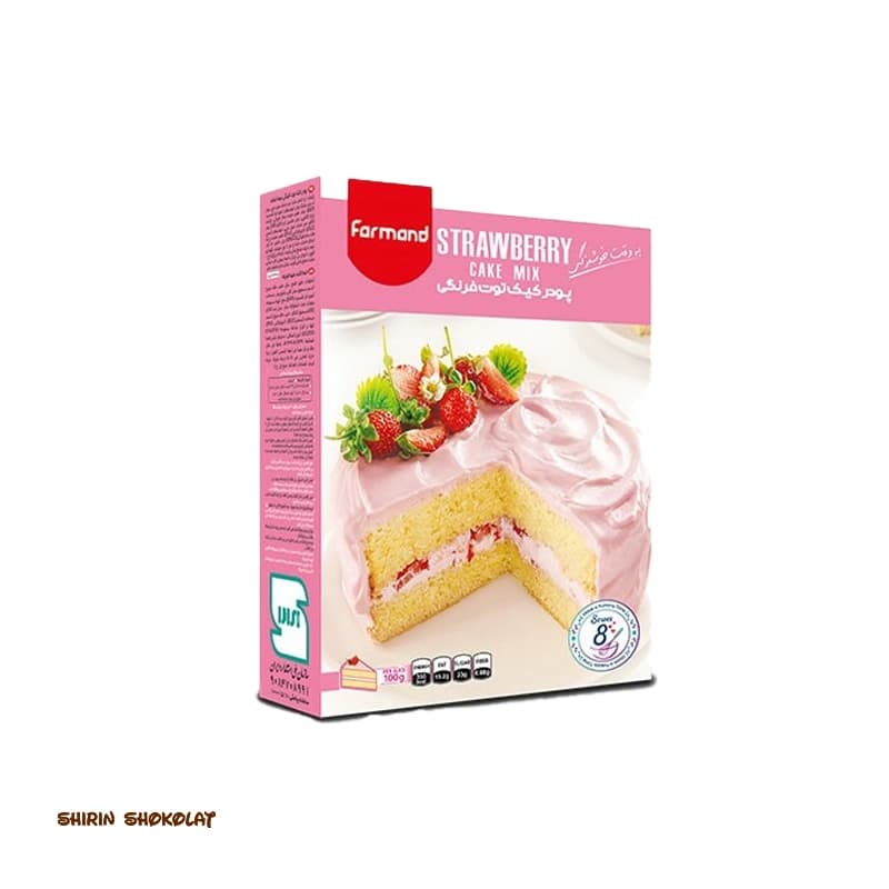 پودر کیک فرمند Farmand در 4 طعم وزن 500 گرم — تصویر ۴