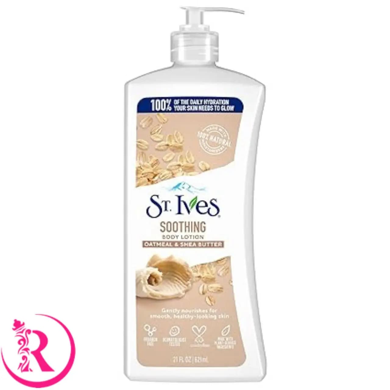 لوسیون بدن جوی دوسر سنت ایوز St Ives Soothing Oatmeal حجم 621 میلی لیتر