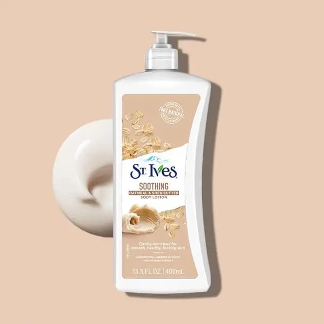 لوسیون بدن جوی دوسر سنت ایوز St Ives Soothing Oatmeal حجم 621 میلی لیتر — تصویر ۲