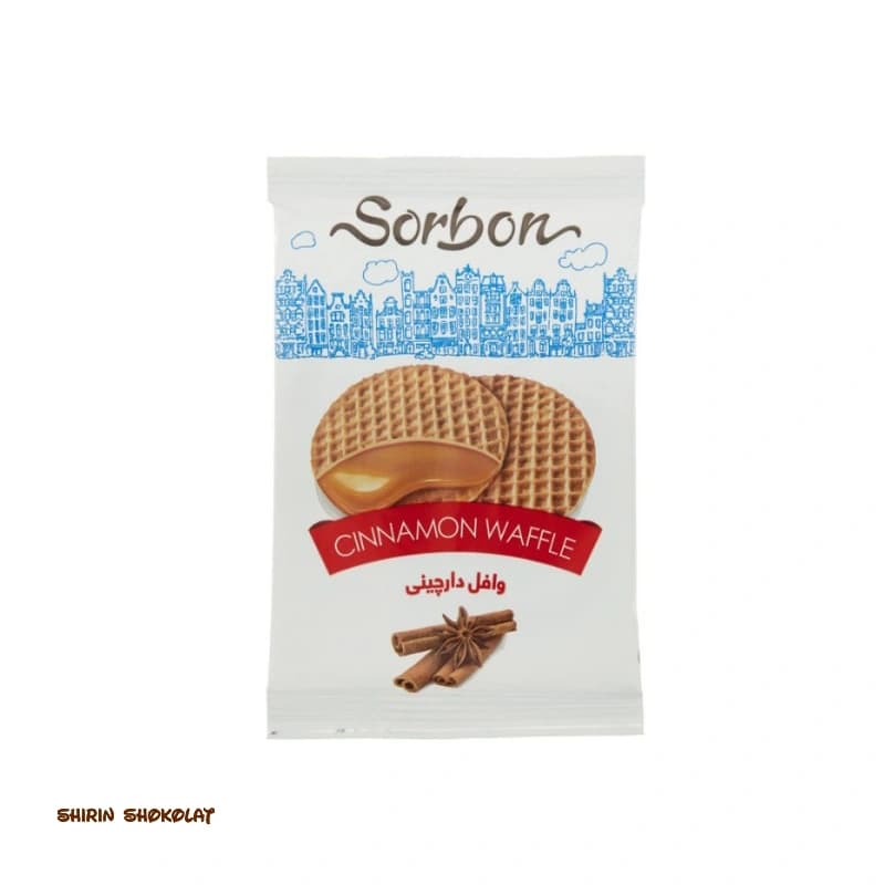وافل سوربن Sorbon در 4 طعم وزن 33 گرم — تصویر ۳