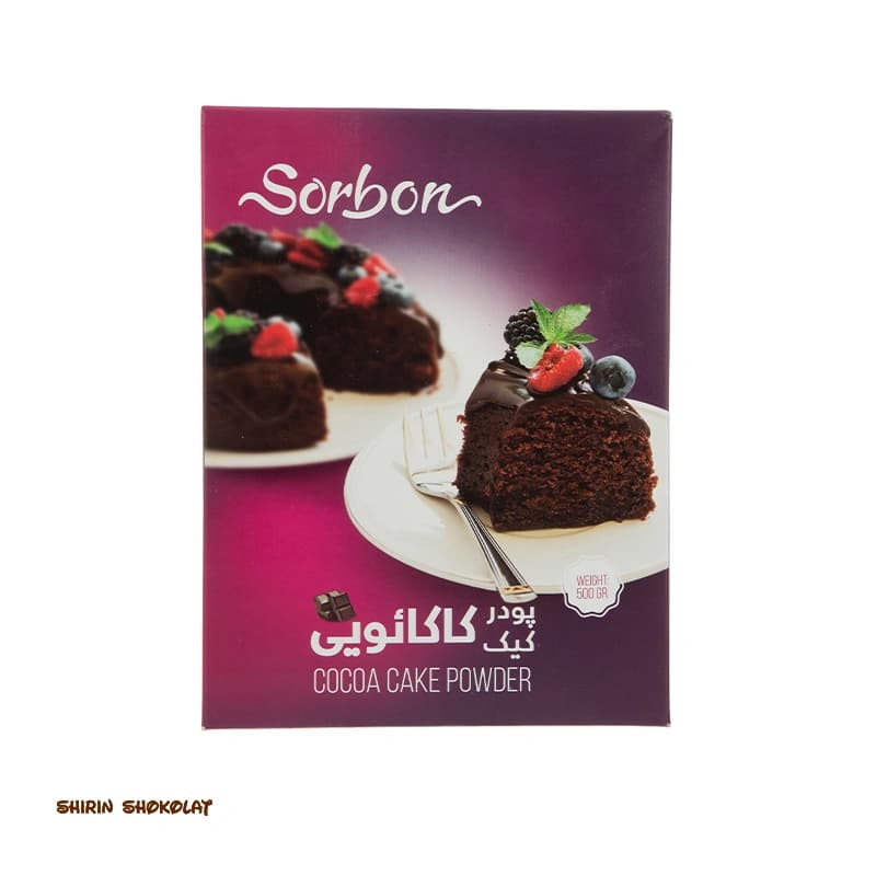 پودر کیک سوربن Sorbon در 4 طعم 400 گرمی — تصویر ۴