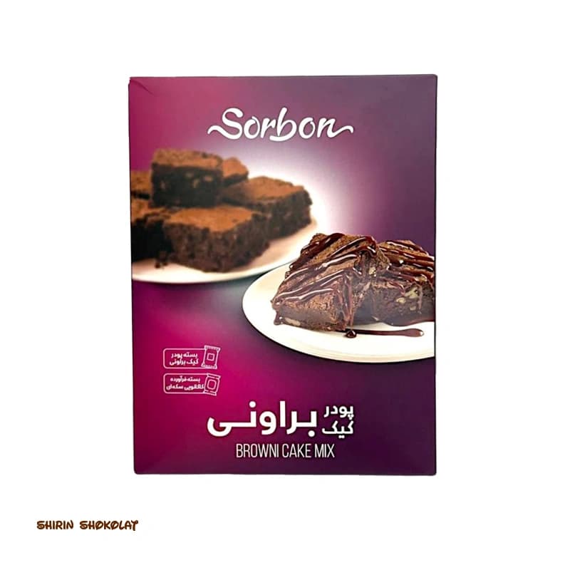 پودر کیک سوربن Sorbon در 4 طعم 400 گرمی