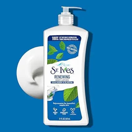 لوسیون بدن سنت ایوز St.Ives مدل Renewing کلاژن و الاستین 621 میل — تصویر ۲