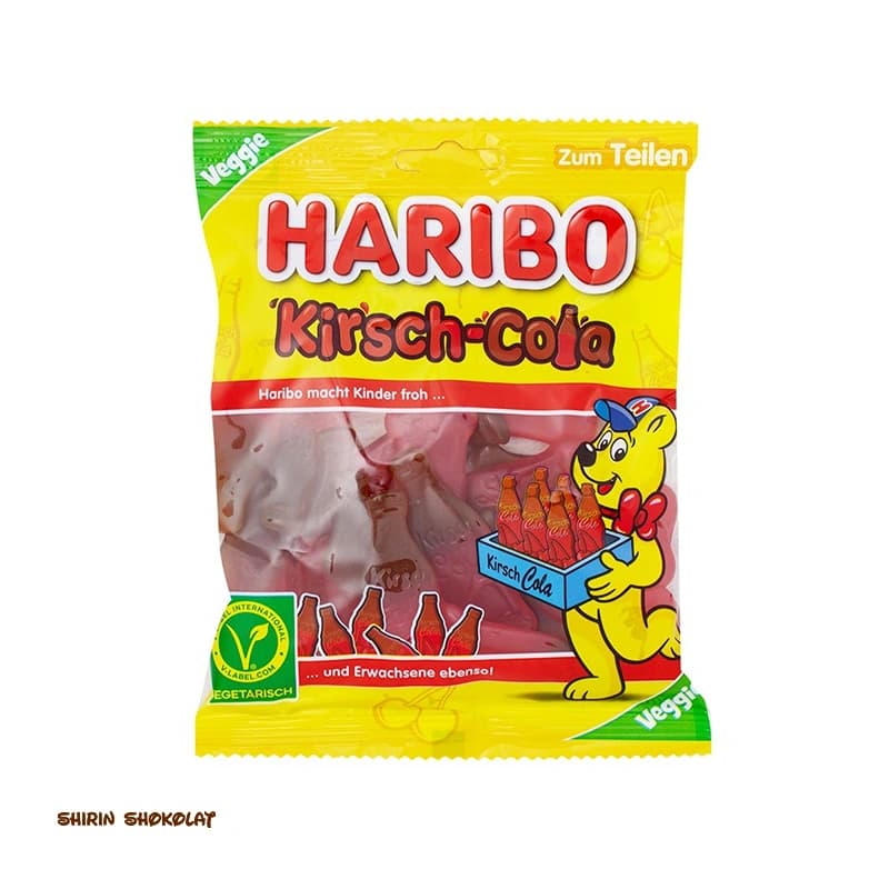 پاستیل هاریبو Haribo با طعم کولا وزن 175 گرم