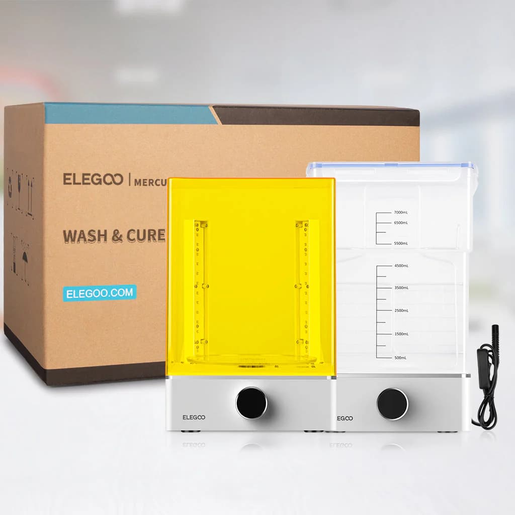دستگاه شستشو و پخت رزین Elegoo Mercury XS Bundle — تصویر ۸