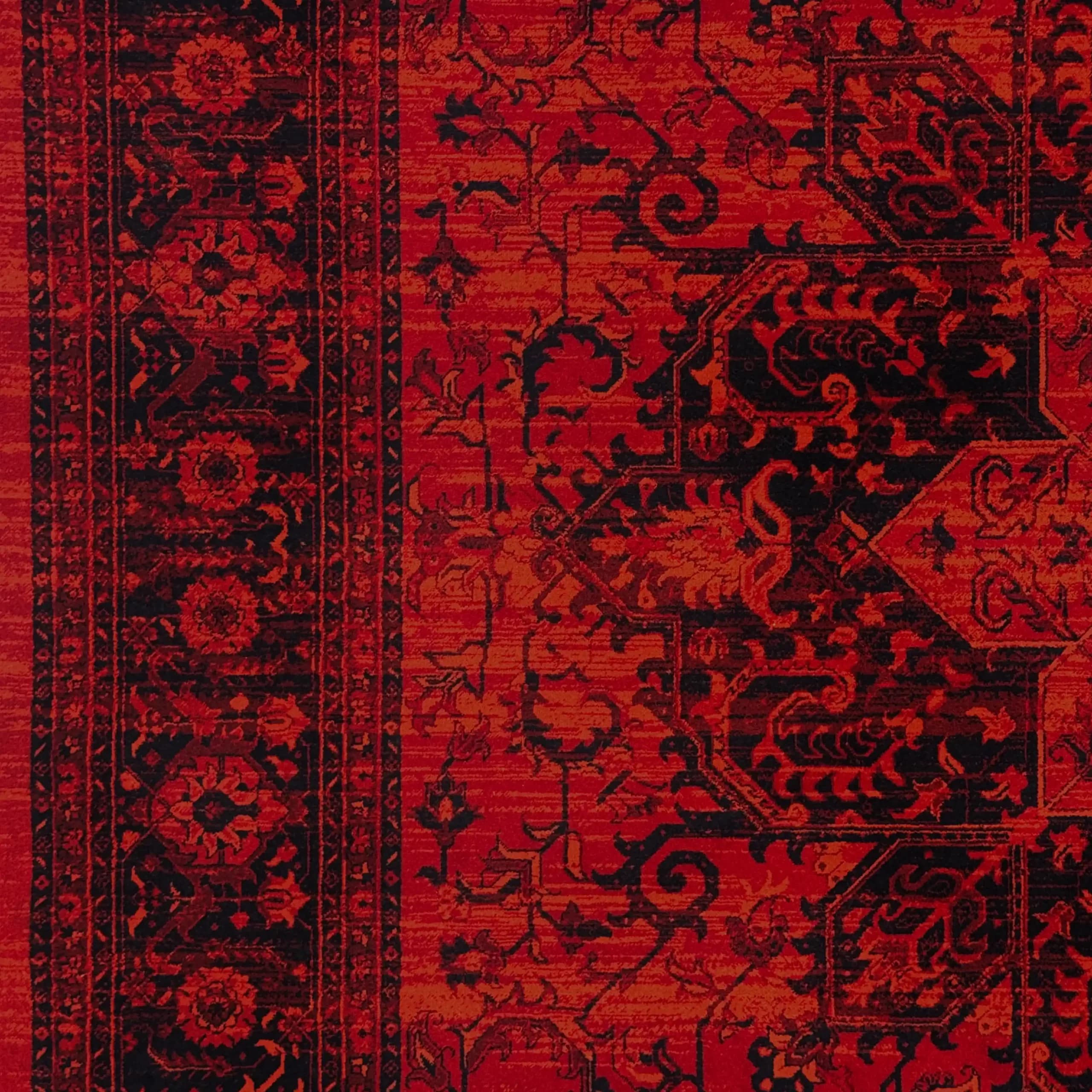 فرش کاشان 700 شانه لاکی کد 7041 — تصویر ۳