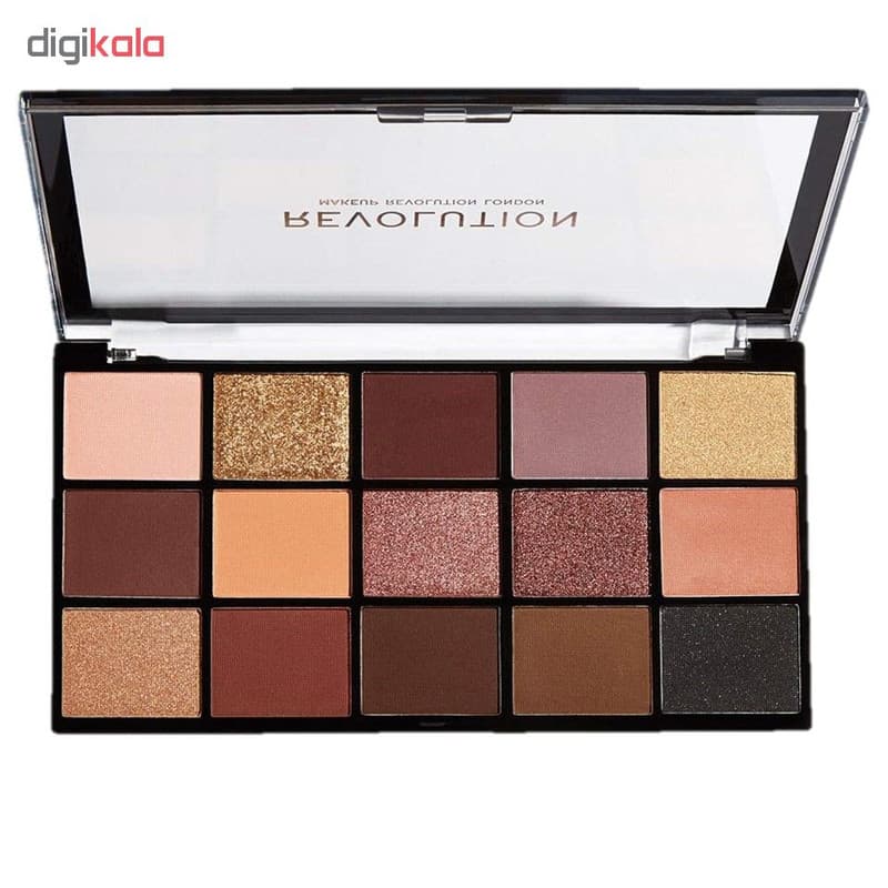 پالت سایه چشم رولوشن مدل velvet rose شماره 01 — تصویر ۴