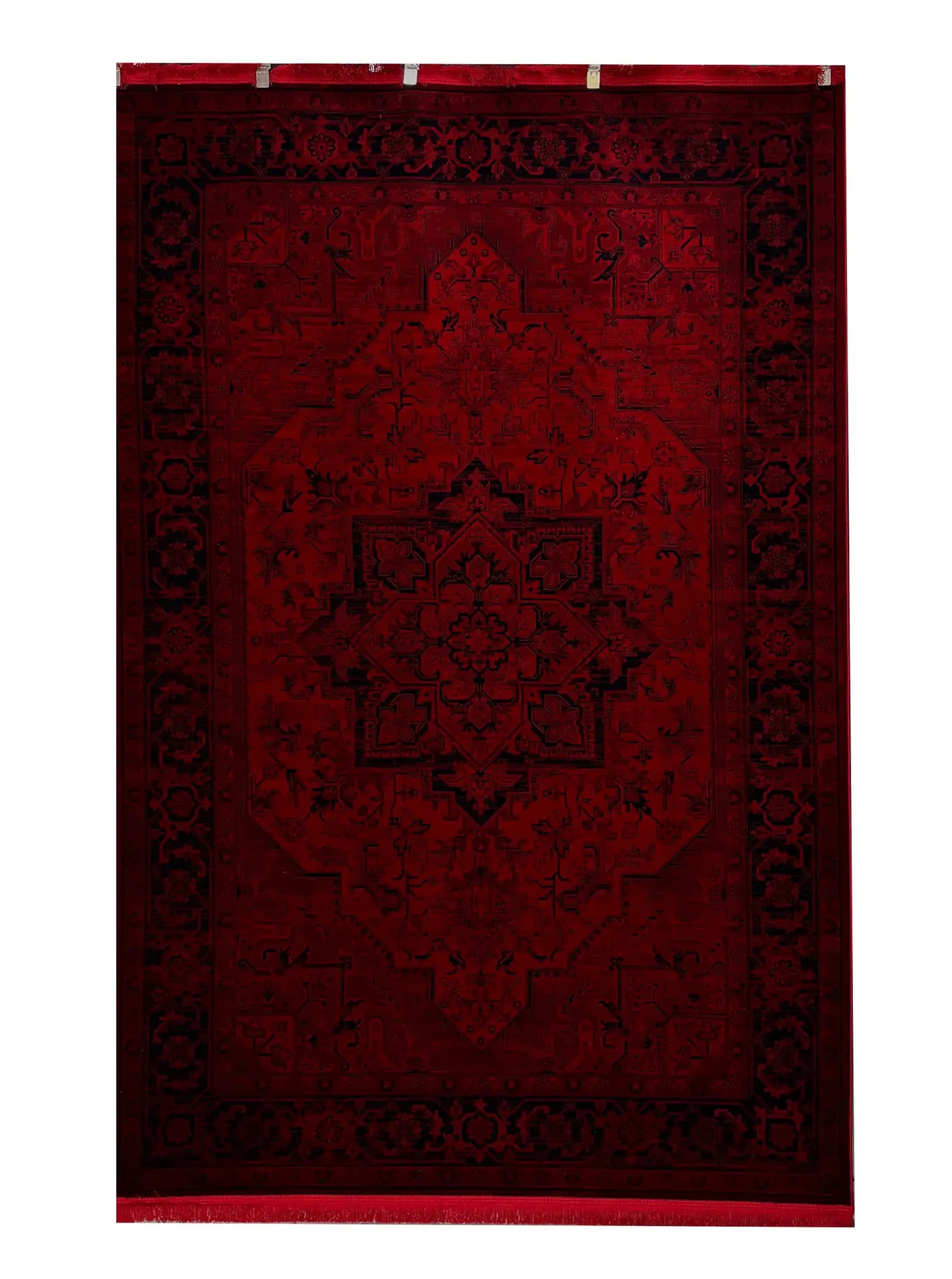 فرش کاشان 700 شانه لاکی کد 722