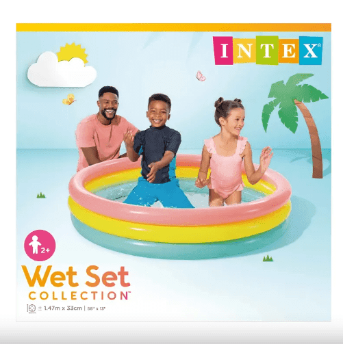 استخر بادی کف باد شو 147 سانت اینتکس INTEX