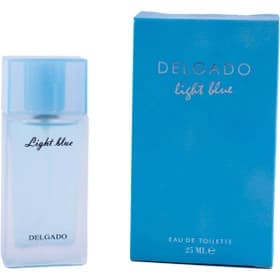 ادکلن مینیاتوری دلگادو DELGADO مدل لایت بلو LIGHT BLUE حجم 25 میل