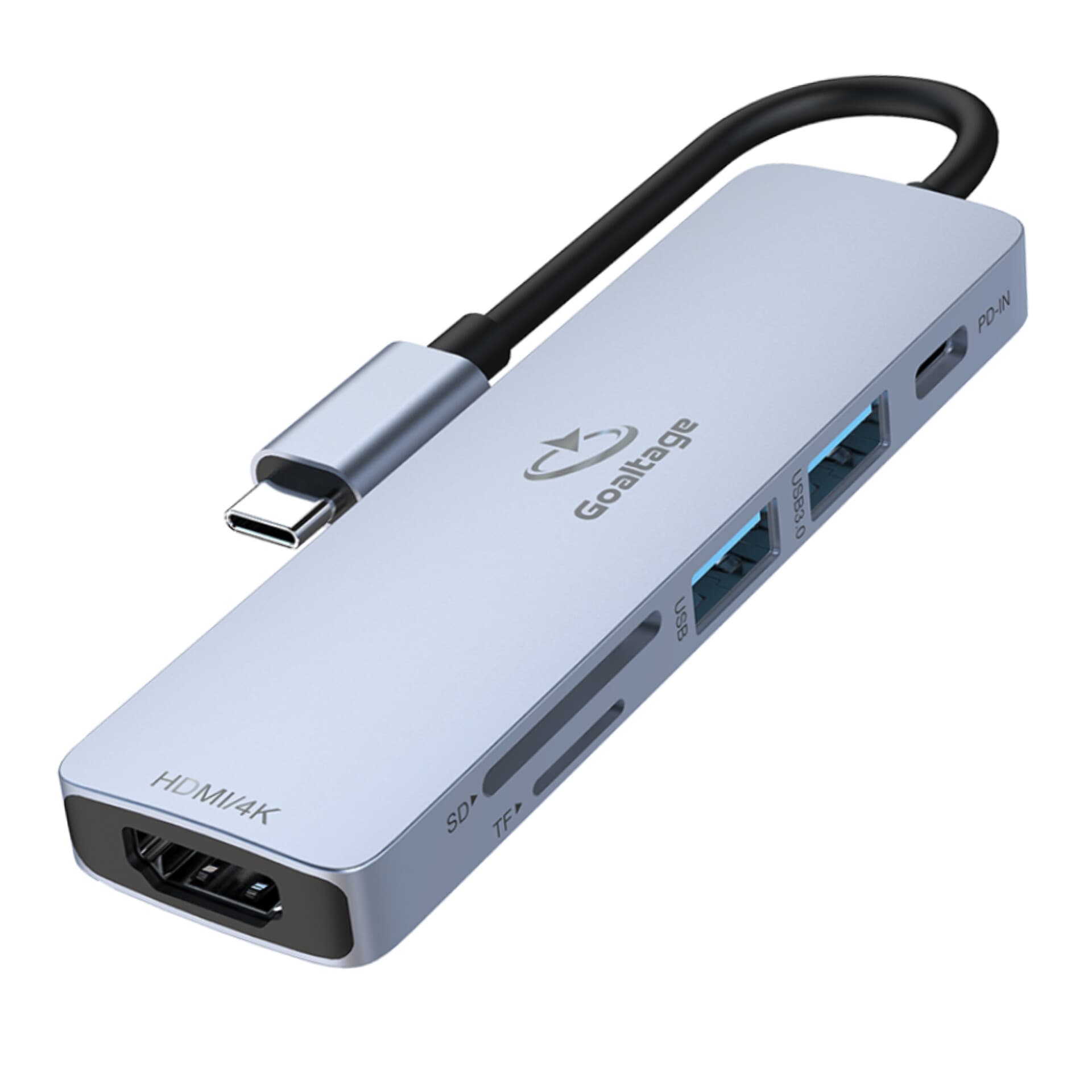 هاب 6 پورت USB-C گلتیج مدل HU01 55W — تصویر ۶