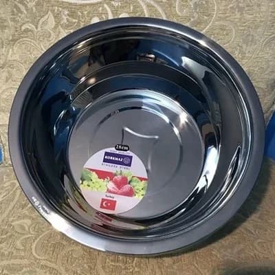 سرویس لگن استیل 5 پارچه پانچ کرکماز — تصویر ۴