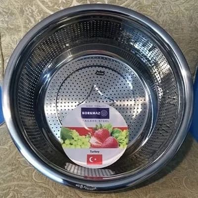 سرویس آبکش استیل 5 پارچه پانچ کرکماز — تصویر ۳