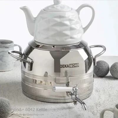 ست کتری و قوری دکاموند مدل E6042 گنجایش کتری 5 لیتر گنجایش قوری 1 لیتر