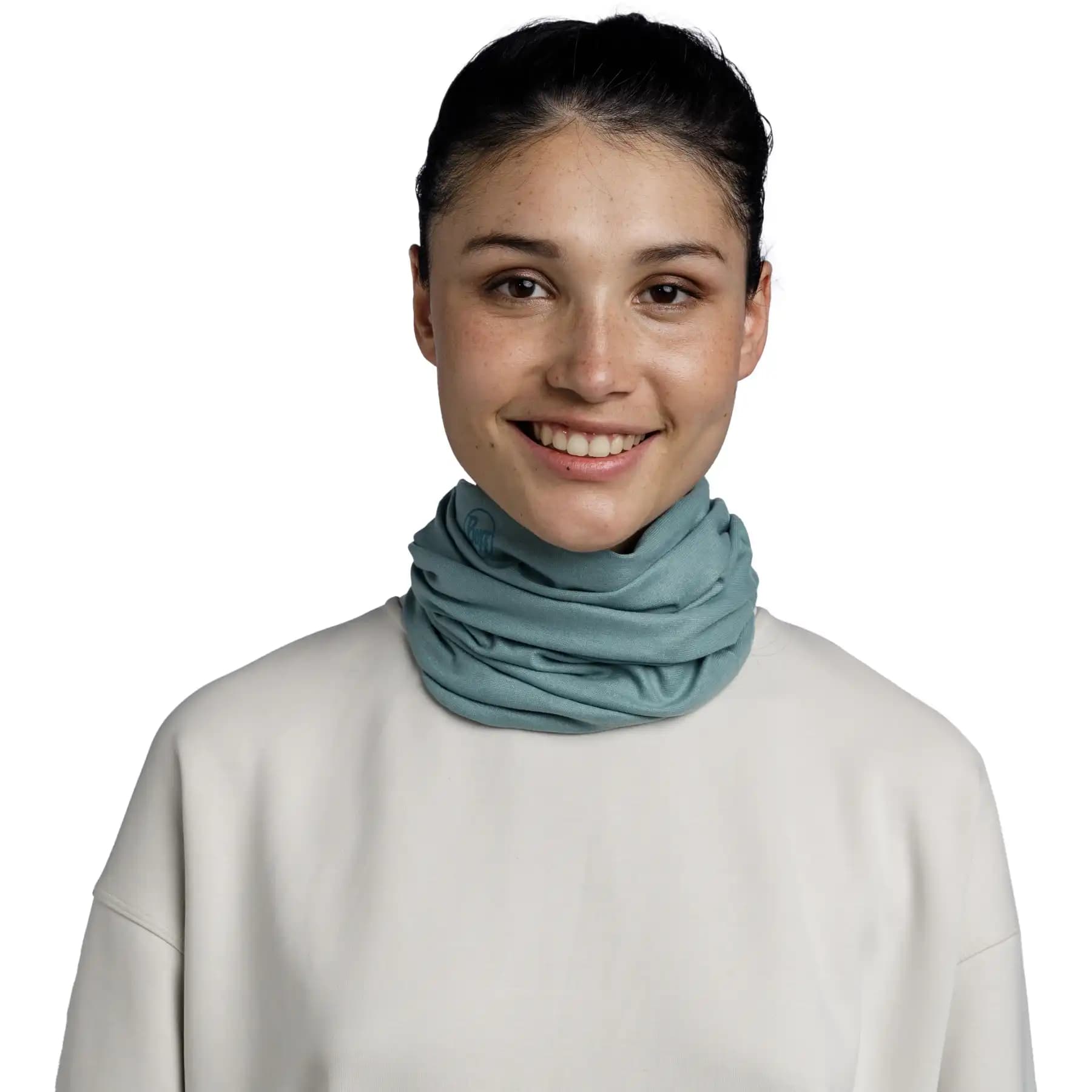 دستمال سر باف Buff Original EcoStretch Solid Jade — تصویر ۵