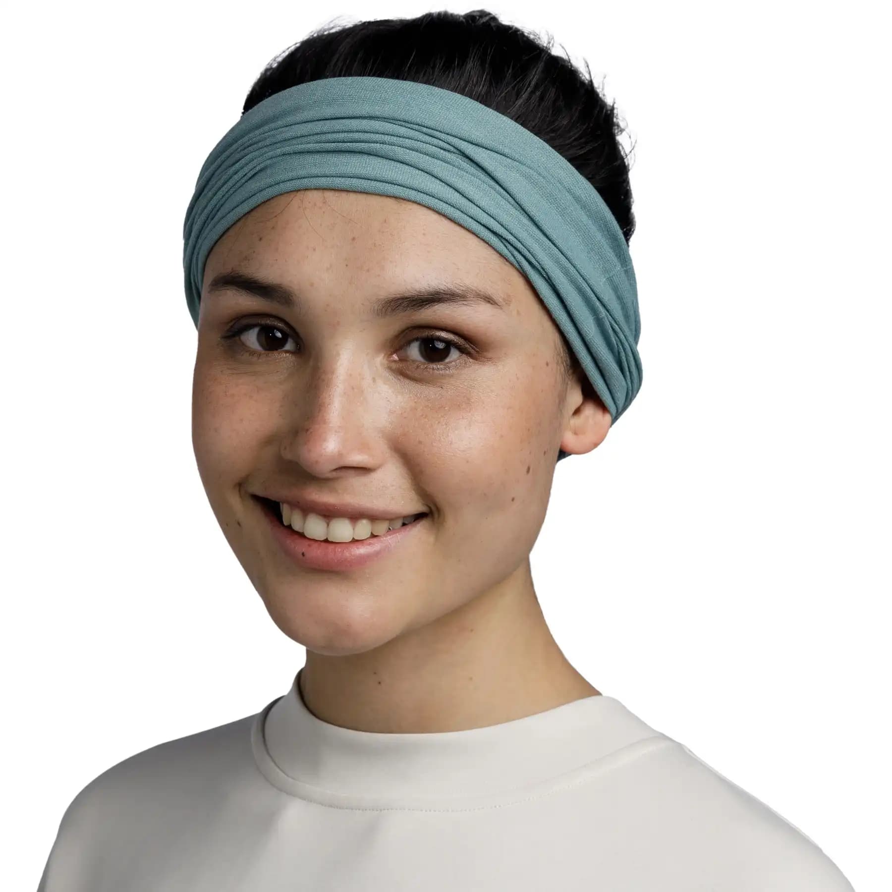 دستمال سر باف Buff Original EcoStretch Solid Jade — تصویر ۴