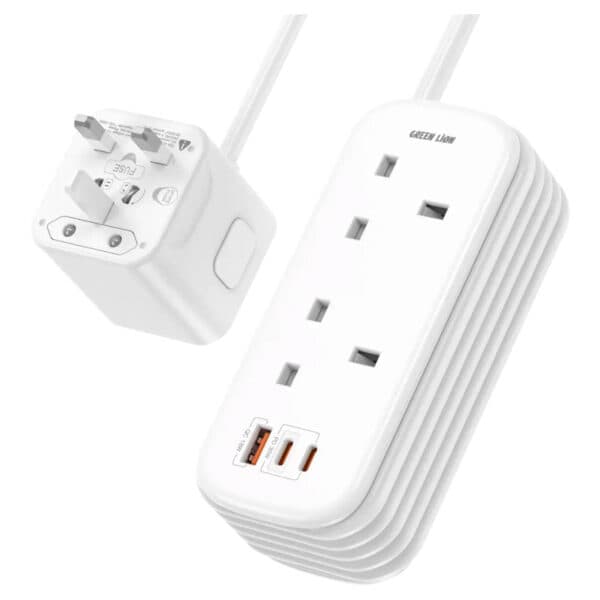 چندراهی برق گرین لاین Green Lion GS-600 Power Strip