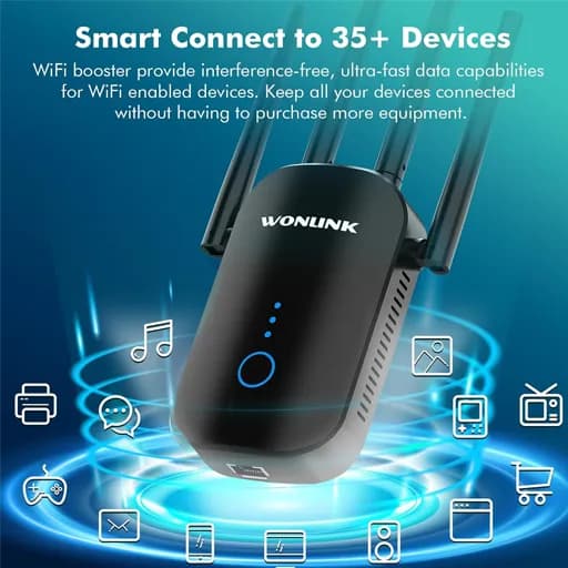تقویت‌کننده وای‌فای WONLINK AC1200 — تصویر ۳