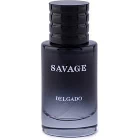 ادکلن مینیاتوری دلگادو DELGADO مدل ساواچ Sauvage حجم ۲۵ میلی لیتر