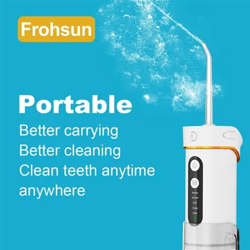 واتر جت دندان بی‌سیم Frohsun — تصویر ۲