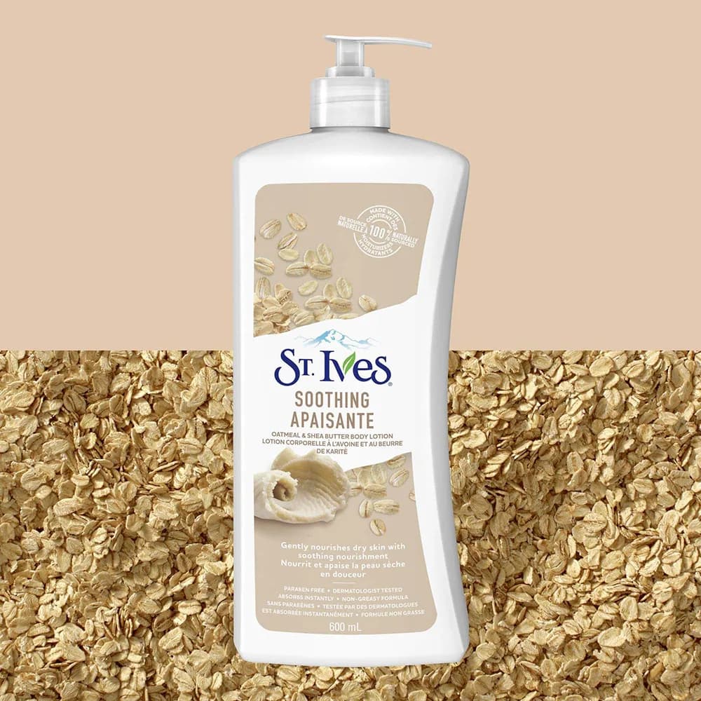 لوسیون بدن اس تی.ایوز مدل Soothing حجم 621 میلی لیتر — تصویر ۳