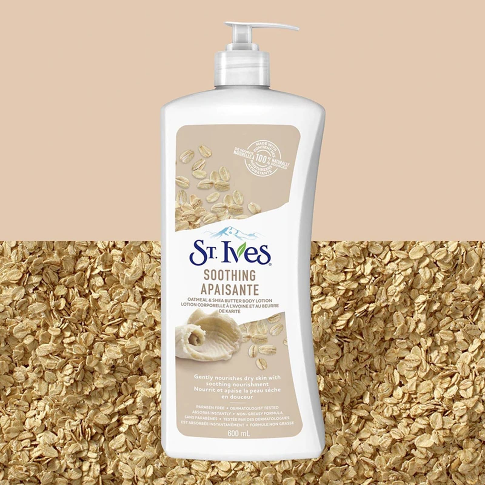 لوسیون بدن اس تی.ایوز مدل Soothing حجم 621 میلی لیتر — تصویر ۲