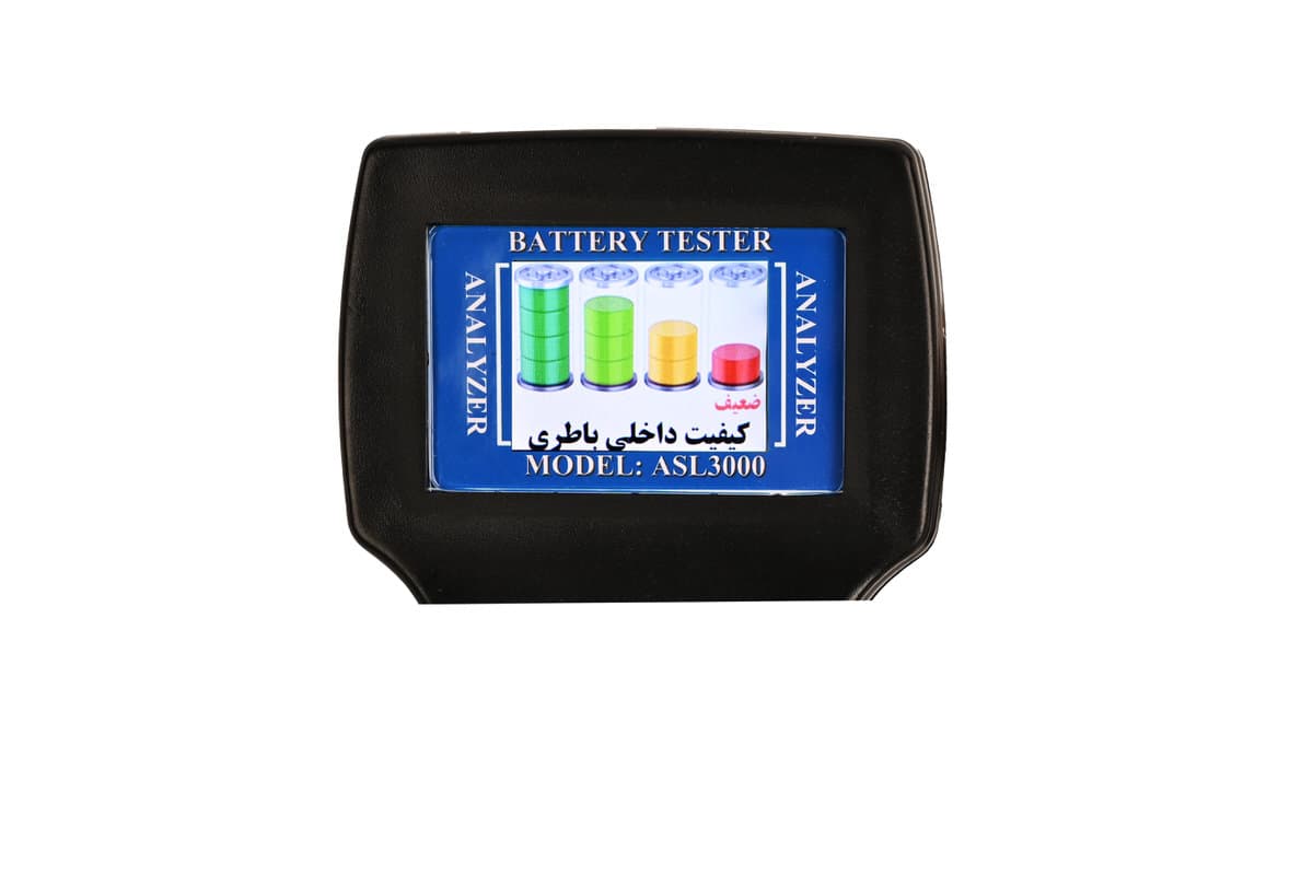 تستر باتری و دینام هوشمند دیجیتالی ساده مدل Asl-3000 — تصویر ۳