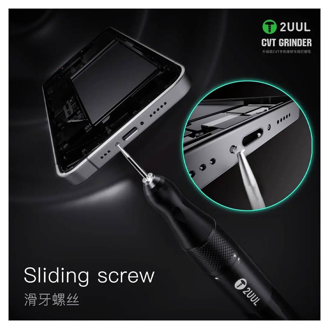 دستگاه فرز مینیاتوری 2UUL DA84 CVT Grinder شارژی — تصویر ۹