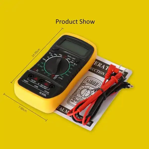 مولتی متر دیجیتال مدل xl830l — تصویر ۸