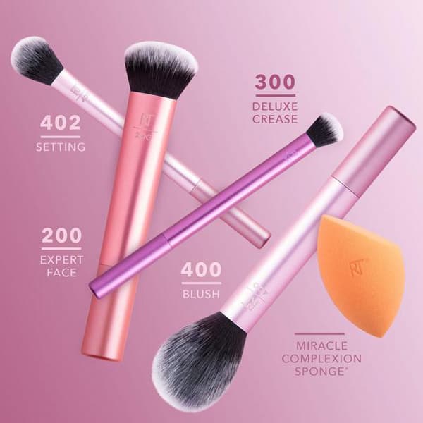 ست برس و پد آرایشی ریل تکنیک مدل everyday essentials — تصویر ۲