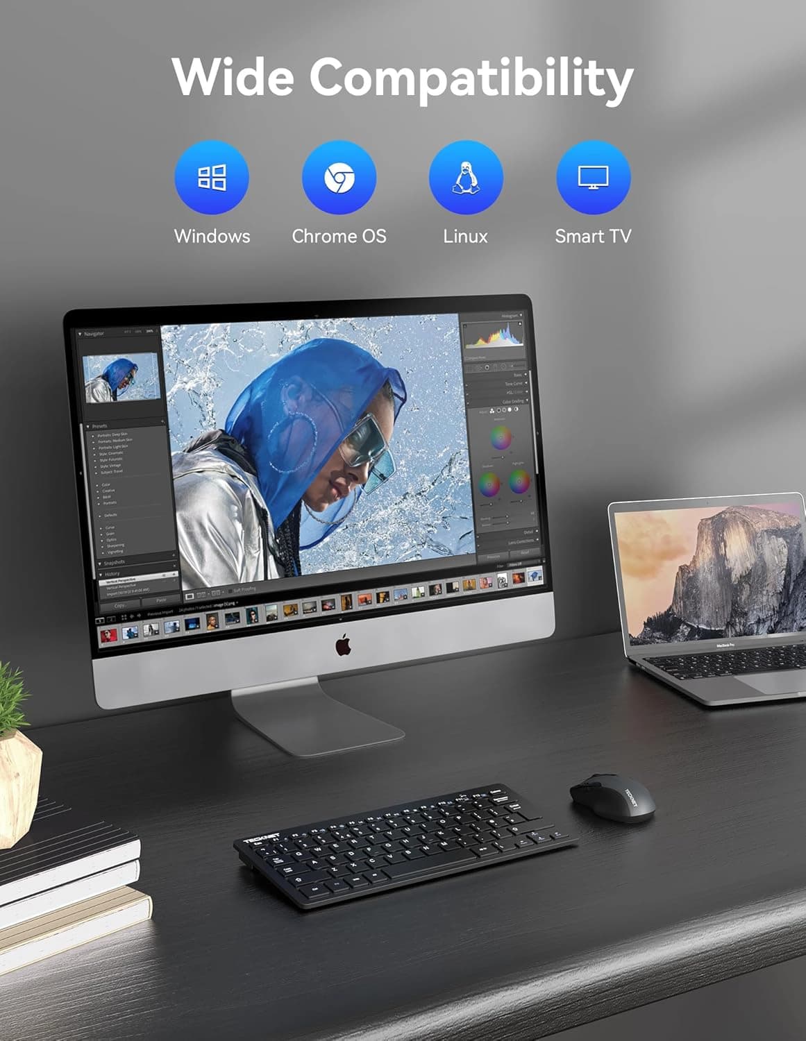 کیبورد بی سیم TECKNET مدل X315 — تصویر ۸