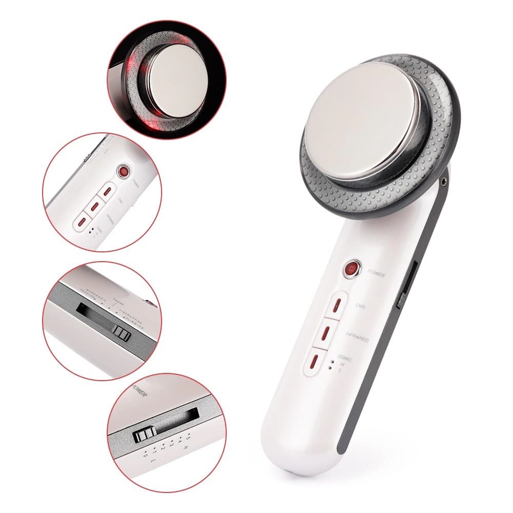 ماساژور بدن CARER SPARK EMS،مدل Massage-2022 دستگاه 3 کاره اولتراسونیک EMS برای رفع سلولیت، سفت کننده و فرم دهنده پوست