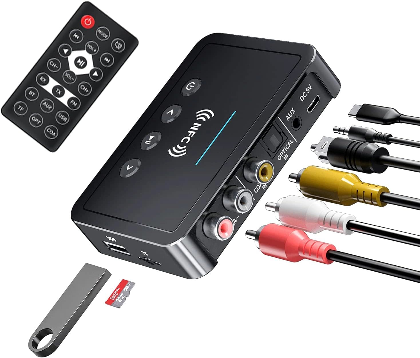 گیرنده و فرستنده بلوتوث Mokeum مدل NFC M6