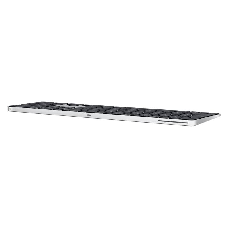 مجیک کیبورد نامریک با تاچ آیدی اپل مشکی USB-C مدل A3119 MXK83 — تصویر ۵