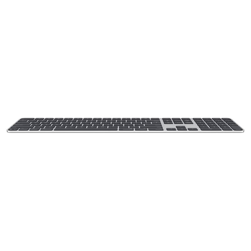 مجیک کیبورد نامریک با تاچ آیدی اپل مشکی USB-C مدل A3119 MXK83 — تصویر ۶