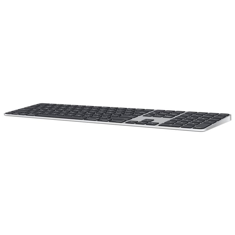 مجیک کیبورد نامریک با تاچ آیدی اپل مشکی USB-C مدل A3119 MXK83 — تصویر ۴