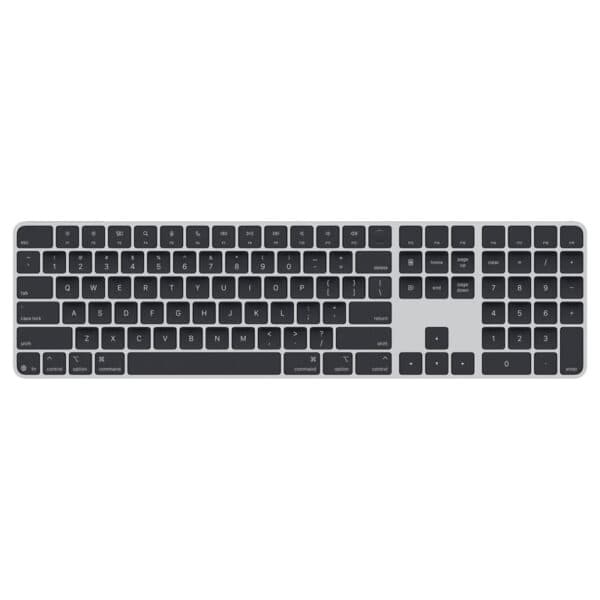 مجیک کیبورد نامریک با تاچ آیدی اپل مشکی USB-C مدل A3119 MXK83
