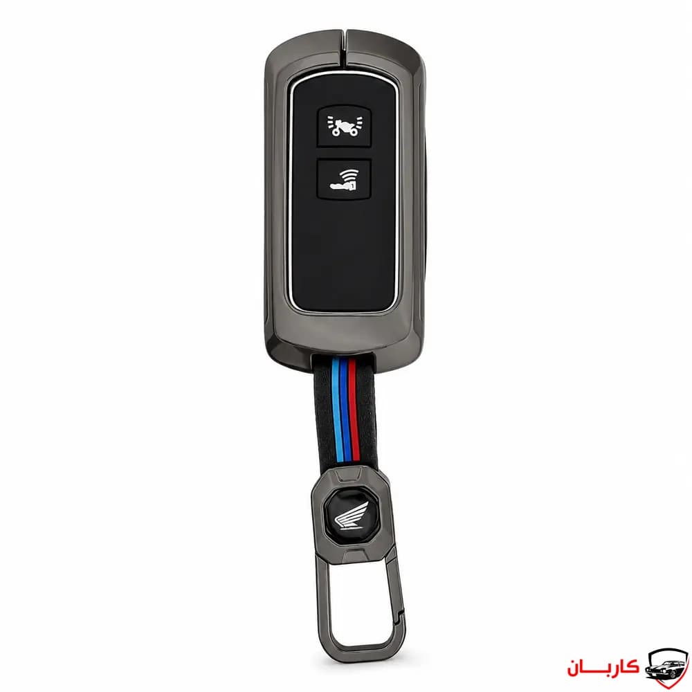 کاور فلزی ریموت موتورسیکلت هوندا کلیک اصلی — تصویر ۲