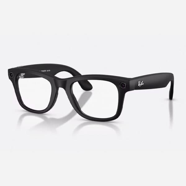 عینک هوشمند ری بن متا Ray-ban Meta Wayfarer Matte Black Clear RW4012 – Gen 2