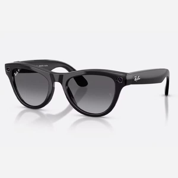 عینک هوشمند ری بن متا Ray-ban Meta Skyler Shiny Black Polar Gradient Graphite RW4014 – Gen 2
