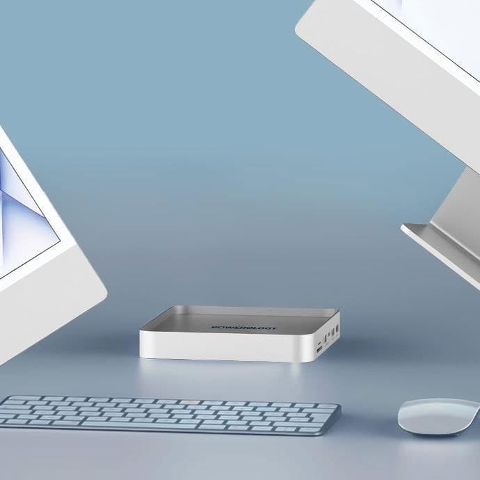 هاب USB-C و پایه آی مک 24 اینچی پاورولوژی مدل PMSSDD — تصویر ۴