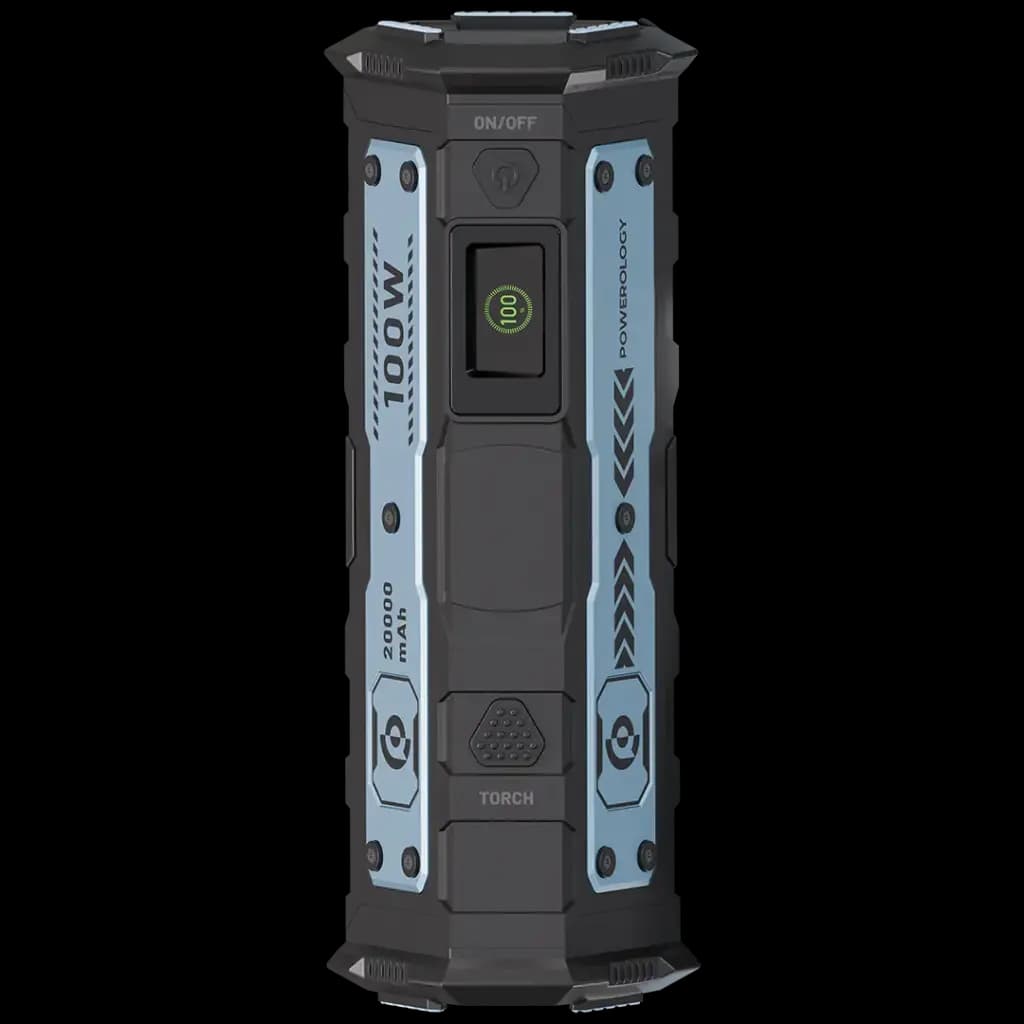 پاوربانک پاورولوژی مدل TorchPower PPBCHA91 ظرفیت 20000 میلی آمپر ساعت — تصویر ۳