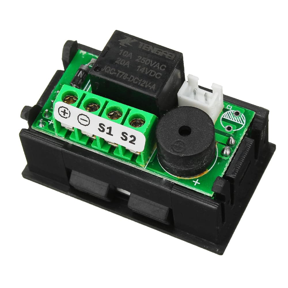 ماژول ترموستات دیجیتال W2809 دارای آلارم و خروجی رله — تصویر ۳