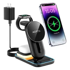 شارژر وایرلس 4 کاره AGPTEK مدل A8