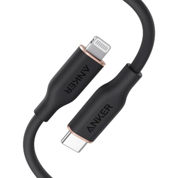 کابل تایپ سی USB-C به لایتنینگ برند انکر مدل A8663 طول 1.8 متر