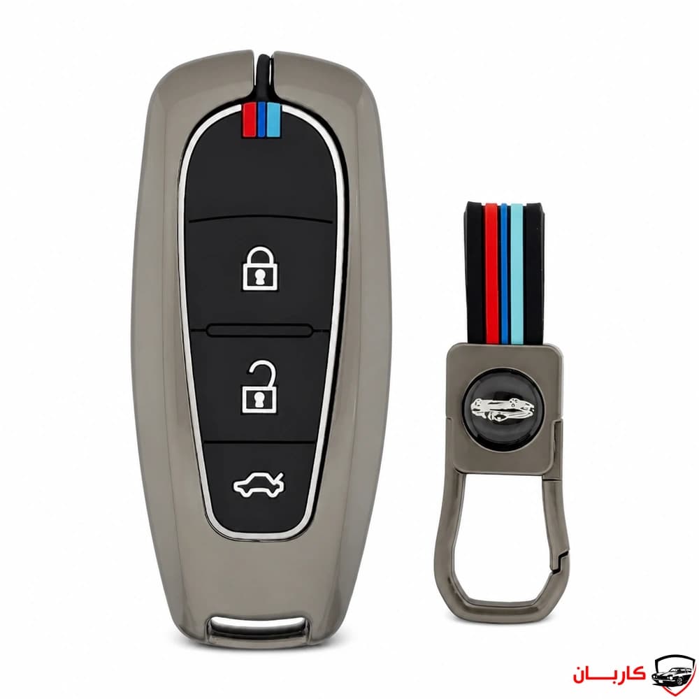 کاور فلزی ریموت فابریک سوزوکی کیزاشی سه دکمه