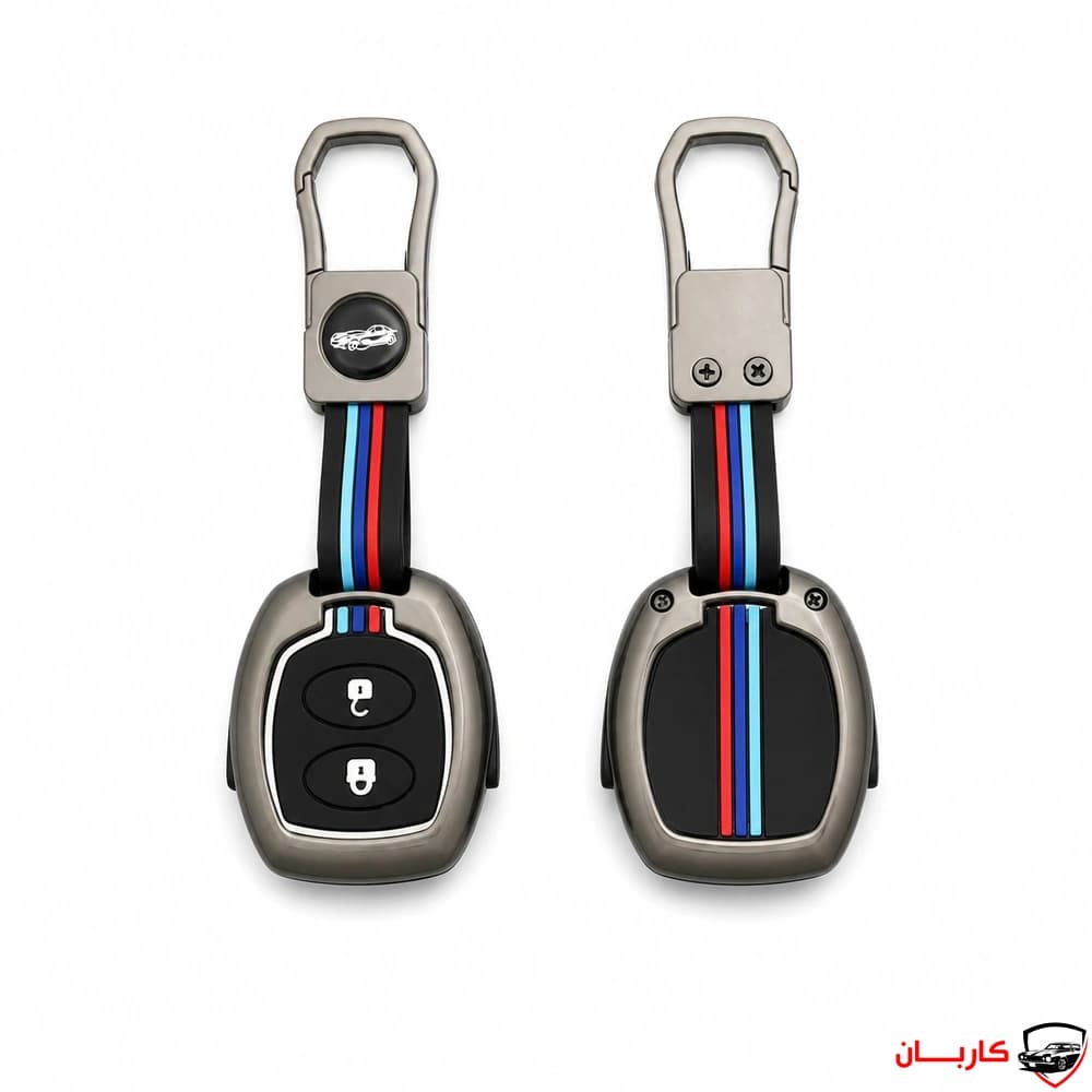 کاور فلزی ریموت فابریک MVM 110 دو دکمه — تصویر ۳