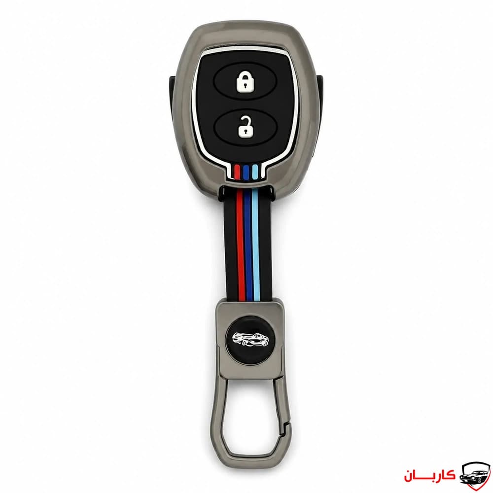 کاور فلزی ریموت فابریک MVM 110 دو دکمه — تصویر ۲